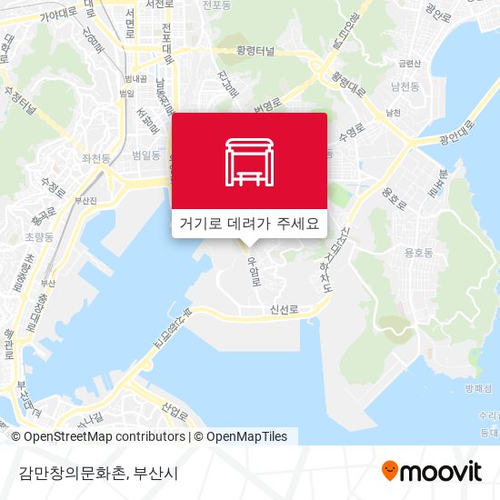 감만창의문화촌 지도