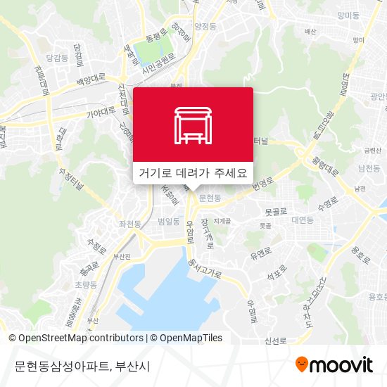 문현동삼성아파트 지도