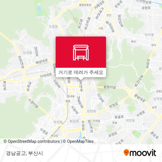 경남공고 지도