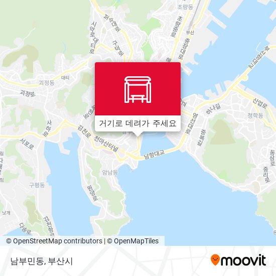 남부민동 지도