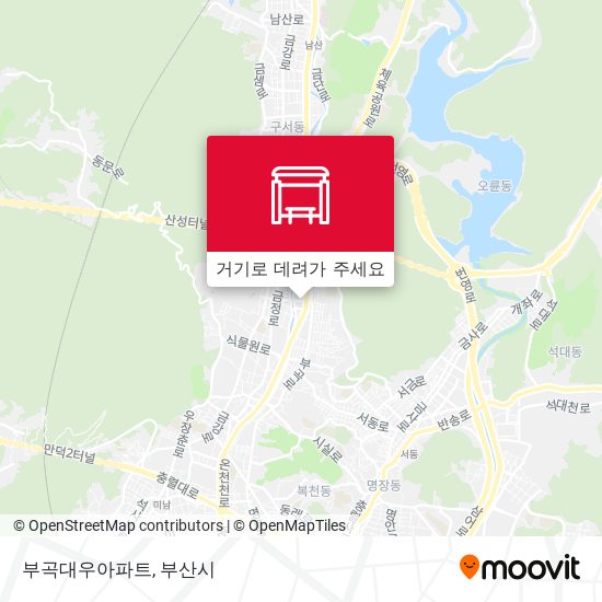 부곡대우아파트 지도