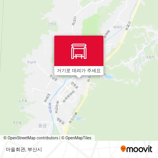 마을회관 지도
