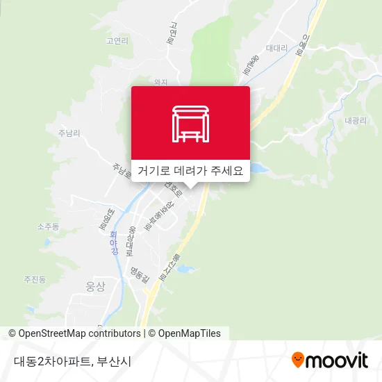 대동2차아파트 지도
