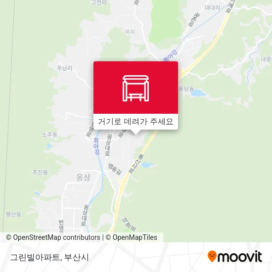 그린빌아파트 지도