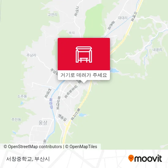 서창중학교 지도