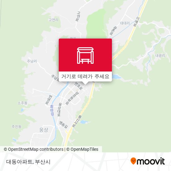 대동아파트 지도