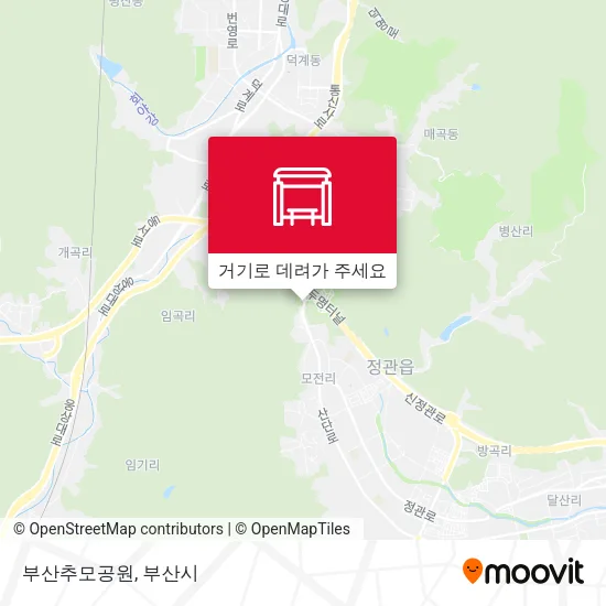 부산추모공원 지도