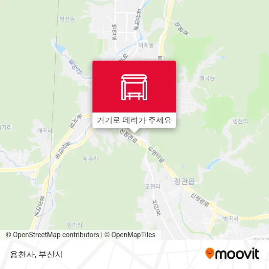 용천사 지도