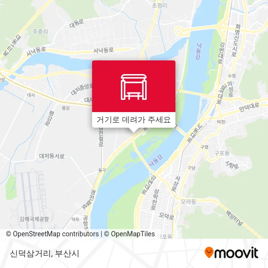 신덕삼거리 지도