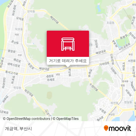 개금역 지도