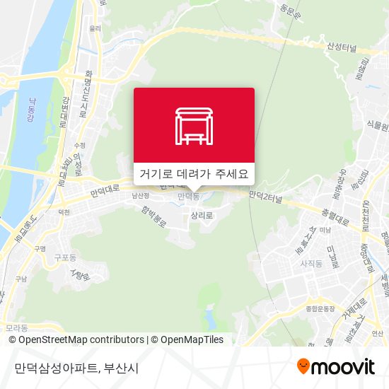 만덕삼성아파트 지도