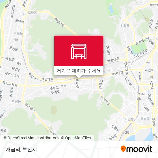 개금역 지도