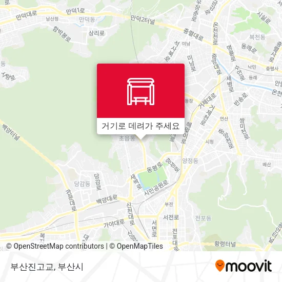 부산진고교 지도