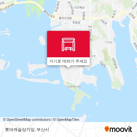롯데캐슬상가앞 지도