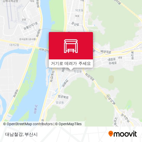 대남철강 지도