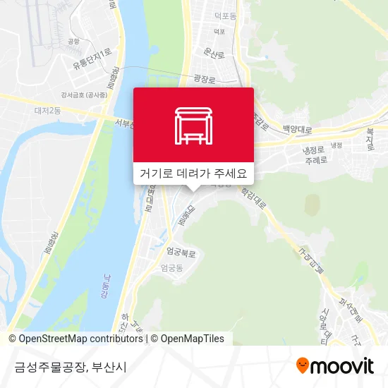 금성주물공장 지도
