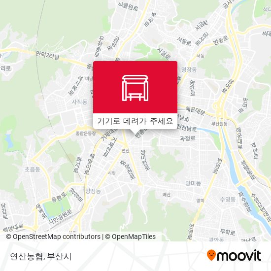 연산농협 지도