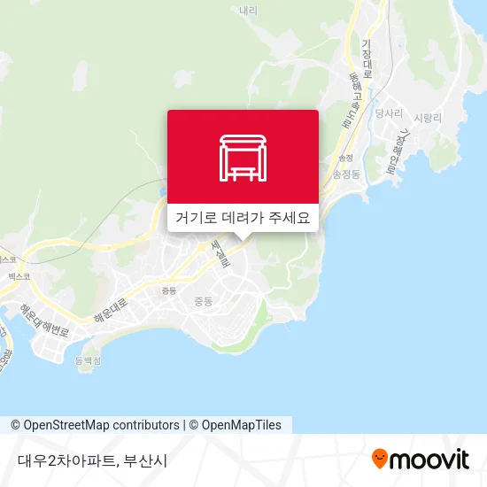 대우2차아파트 지도