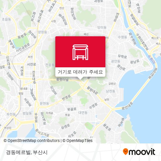 경동메르빌 지도