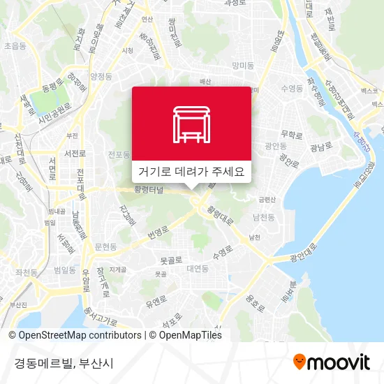 경동메르빌 지도