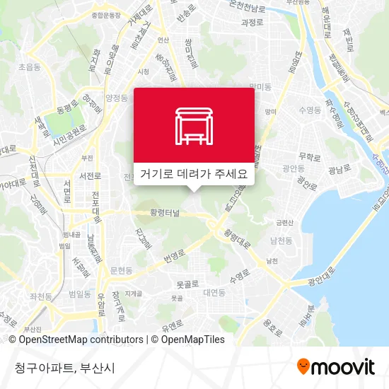청구아파트 지도