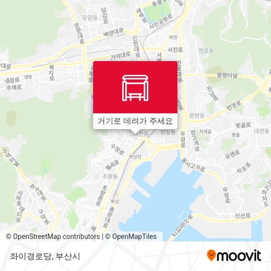 좌이경로당 지도