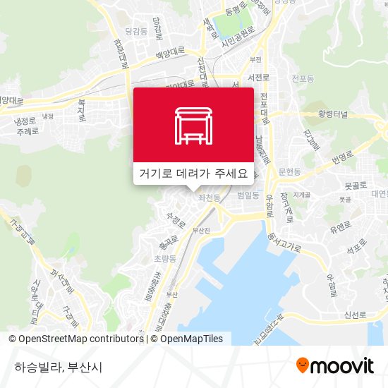 하승빌라 지도