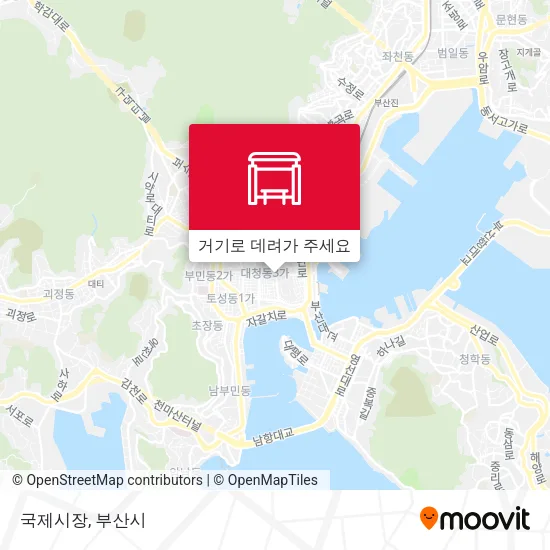 국제시장 지도