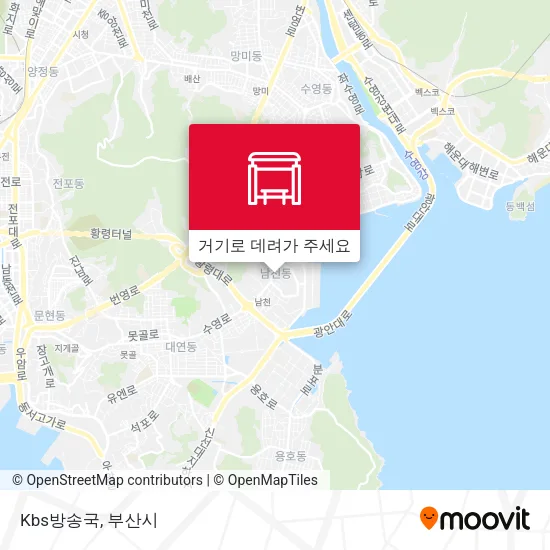 Kbs방송국 지도