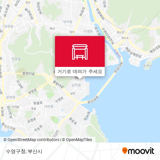 수영구청 지도