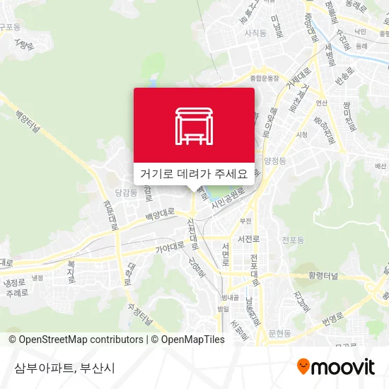 삼부아파트 지도