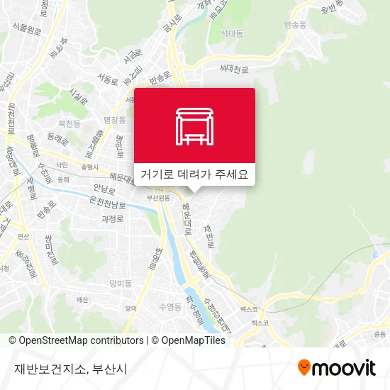재반보건지소 지도