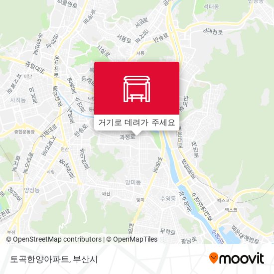 토곡한양아파트 지도