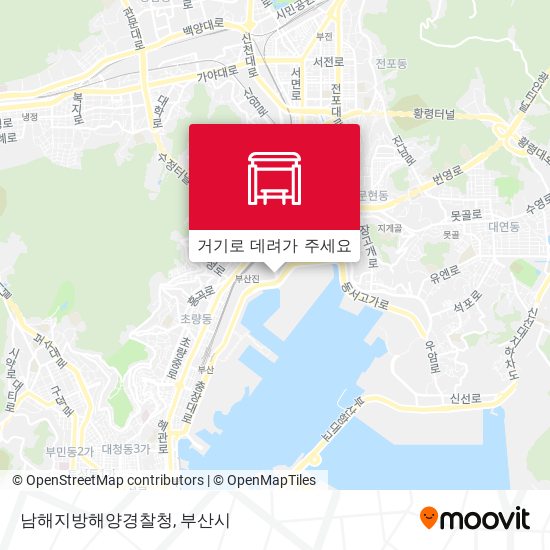 남해지방해양경찰청 지도