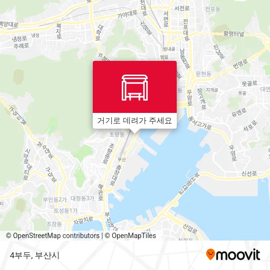 4부두 지도