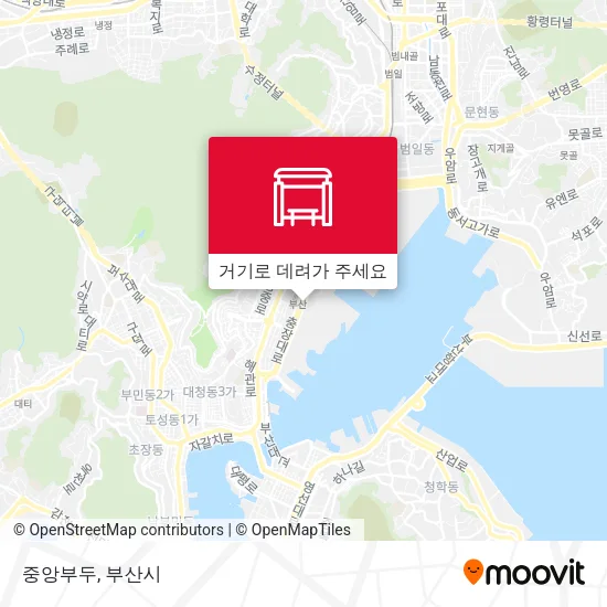 중앙부두 지도