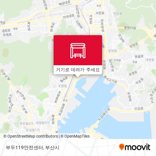 부두119안전센터 지도