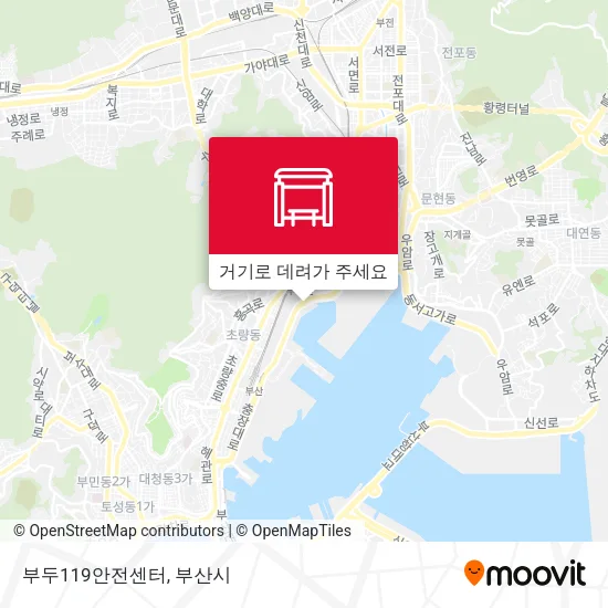 부두119안전센터 지도