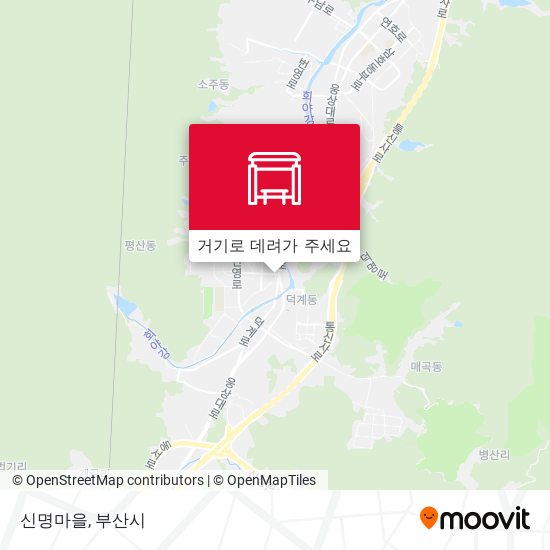 신명마을 지도
