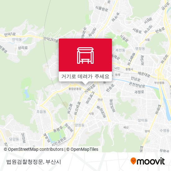법원검찰청정문 지도