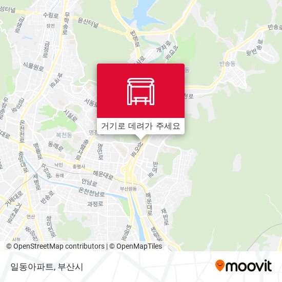 일동아파트 지도