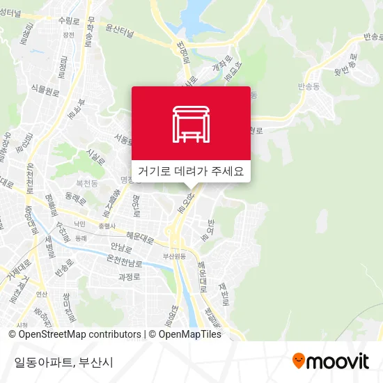 일동아파트 지도