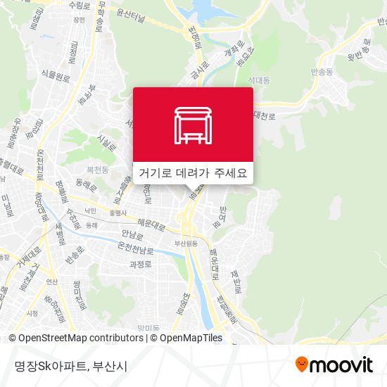 명장Sk아파트 지도