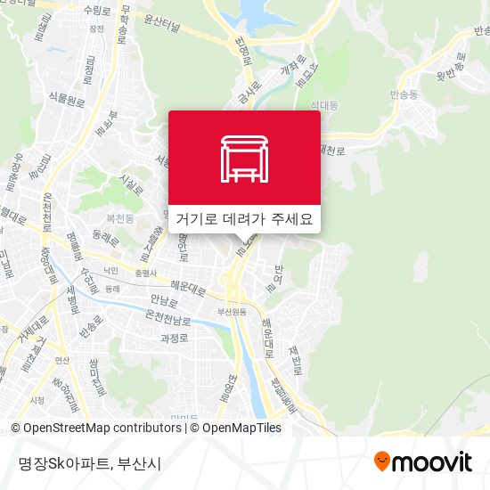 명장Sk아파트 지도