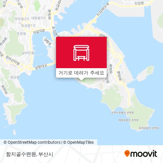 함지골수련원 지도