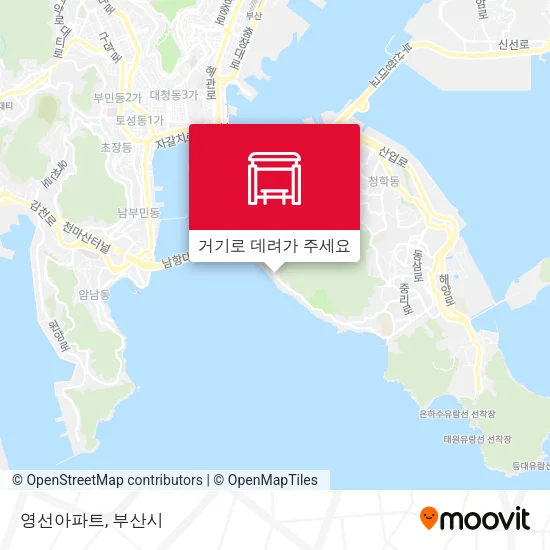 영선아파트 지도