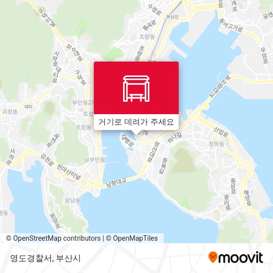 영도경찰서 지도