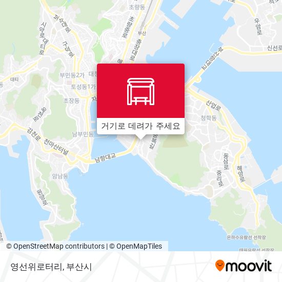 영선위로터리 지도