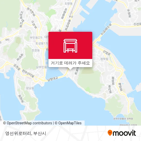영선위로터리 지도
