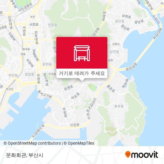 문화회관 지도